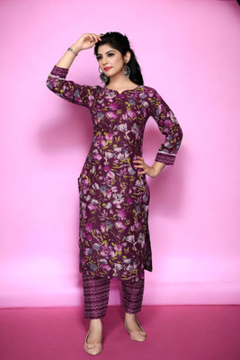 VAANSH CREATION Women Kurti Pant Set