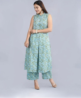 Muskan Fab Women Kurta Palazzo Set