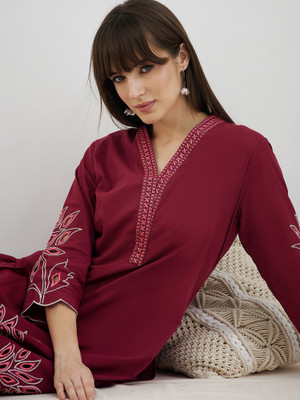 Indo Era Women Kurta Pant Set