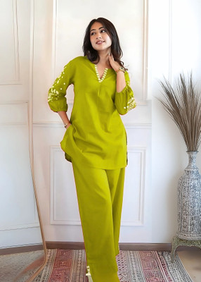 Neev's Dizain Studio Women Kurta Pant Set