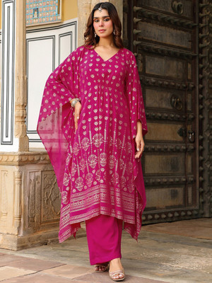 Janasya Women Kurti Palazzo Set