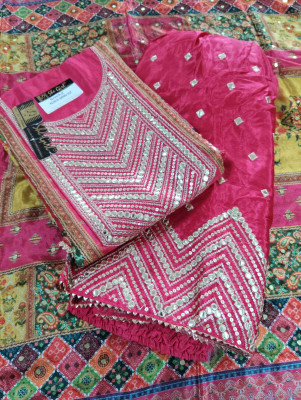 Siddhivivnayak Fashion Women Ethnic Top Palazzo Dupatta Set