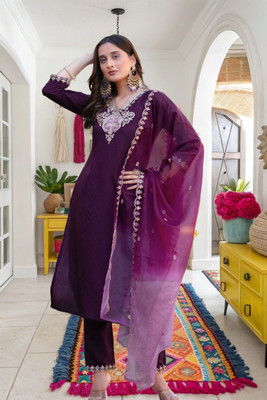 RUPSUNAARI Women Kurti Pant Dupatta Set