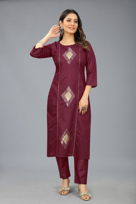 SAPTAPADI DESIGNER Women Kurta Pant Set