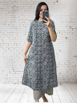 mudra creation Women Kurta Pyjama Set