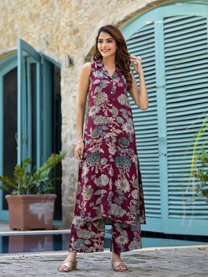 DIVENA Women Kurta Palazzo Set