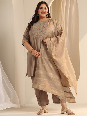 EXTRA LOVE BY LIBAS Women Kurta Pant Dupatta Set