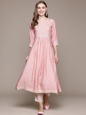 Readiprint Fashions Women Kurta Palazzo Set