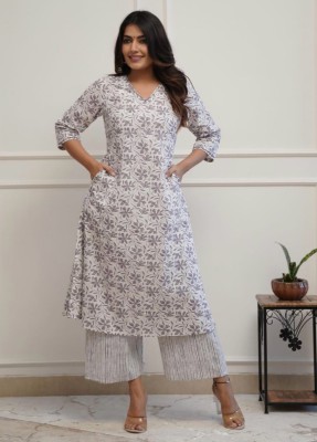 Tabeedah Women Kurti Palazzo Set