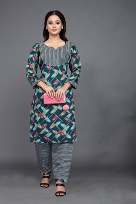 Khodiyar Creations Women Kurta Churidar Set