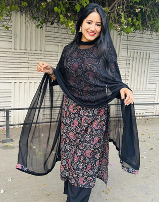 Skylee Women Kurta Pant Dupatta Set