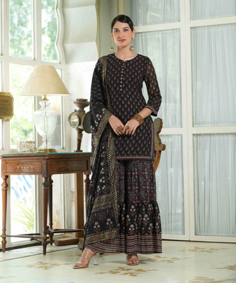 Juniper Women Kurta Sharara Set