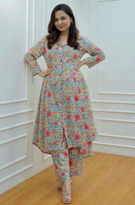 Leriya Fashion Women Ethnic Top Pant Set