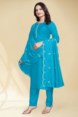SHREE YAMUNA CREATION Women Kurti Pant Dupatta Set