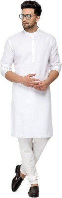 ANUJFH Men Kurta Churidar Set