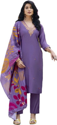 UKB FASHION HUB Women Kurta Pant Dupatta Set