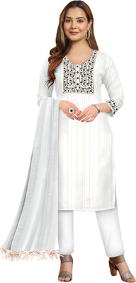 GRT Women Kurti Pant Dupatta Set