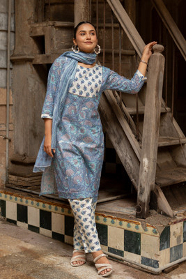 MIRCHI FASHION Women Kurta Pant Dupatta Set