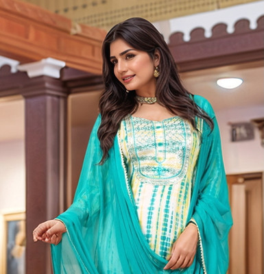 Tasrika Women Kurta Pant Dupatta Set