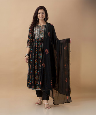Ewedoos Women Kurta Pant Dupatta Set