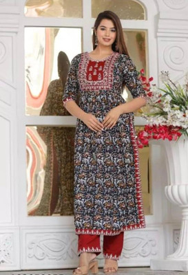 Rishit creation Women Ethnic Top Pant Set