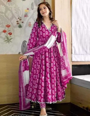 JISHRI Women Kurta Pant Dupatta Set