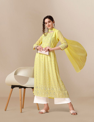 Sangria Women Kurta Patiala Dupatta Set