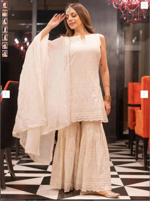 HITTU Women Kurta Dupatta Set