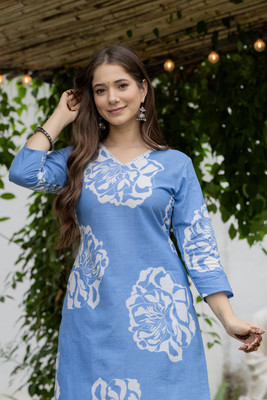 KJFAB Women Kurta Pant Ethnic Jacket Set