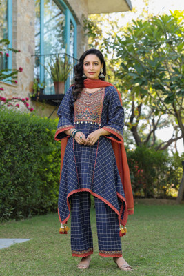aaraas Women Kurta Pant Dupatta Set