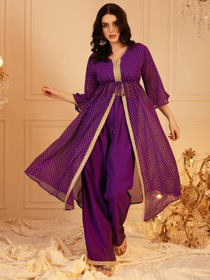 INDO STREET Women Kaftan Palazzo Set