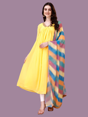 DSK STUDIO Women Kurti Dupatta Set