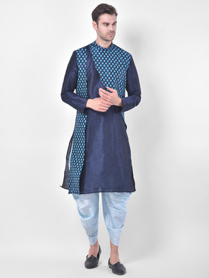 DEYANN Men Kurta Patiala Set