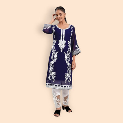 kk creation Women Kurta Pant Set
