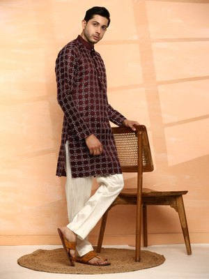 Nimidiya Men Kurta Pyjama Set