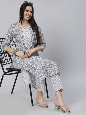 Gosriki Women Kurti Pant Set