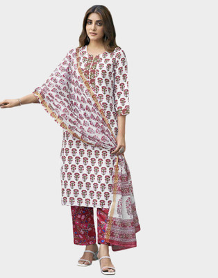 Mayra Women Kurti Pant Attached Dupatta Set