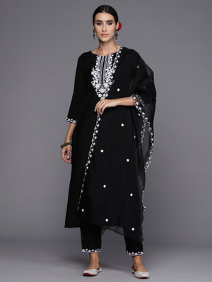 Indo Era Women Kurta Pant Dupatta Set
