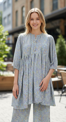 tedcido trendze Women Kurti Palazzo Set