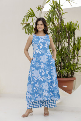 COLORVIBES Women Kurta Palazzo Set