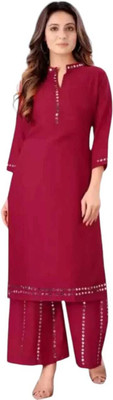 HouseOfCommon Women Kurta Palazzo Set