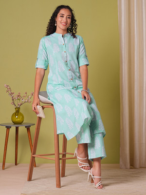 Aaghnya Fashion Women Kurta Pant Set