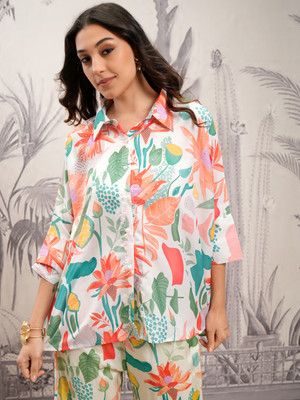 Vishudh Women Shirt Pant Set