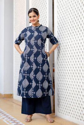 ANANTE Women Kurti Palazzo Set
