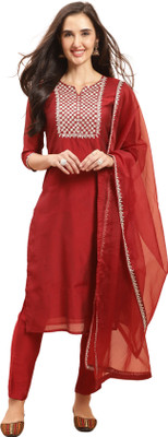 Rajnandini Women Kurta Pant Dupatta Set