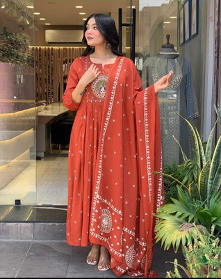 amara fashion Printed Kurta, Trouser/Pant & Dupatta Set