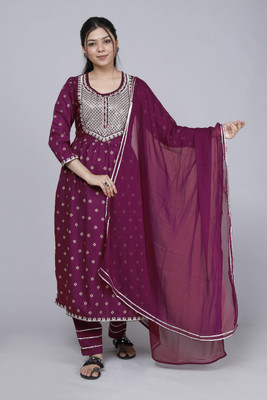 KANCHAN CLOTHING Women Kurti Pant Dupatta Set