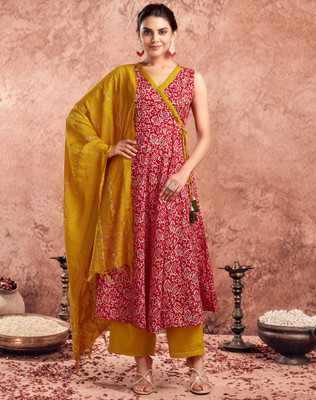 Tasrika Women Kurta Palazzo Dupatta Set