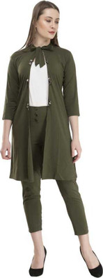 shubhparidhaan Women Ethnic Top Pant Set