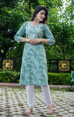 SIYAFABKURTI Women Kurta Pant Set